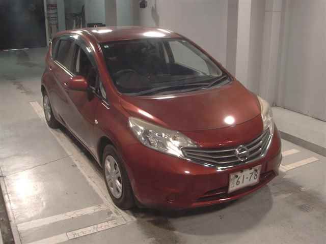 Japan Auction Vehicles 12 2013 Nissan Note X auction photo