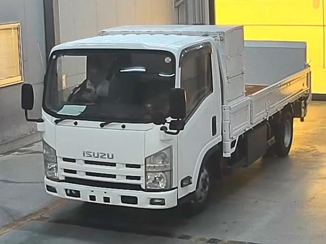 2013 Isuzu Elf Flatbed Japan auction vehicle