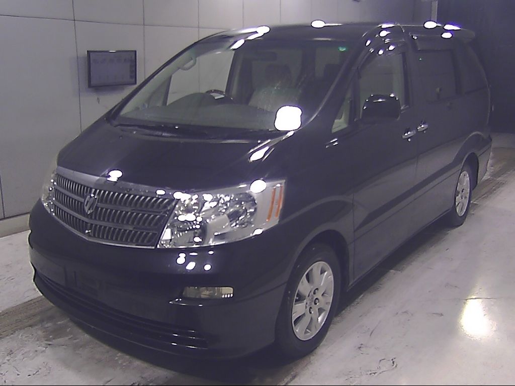 2003 Toyota Alphard 4WD MZ 8 people auction photo 4