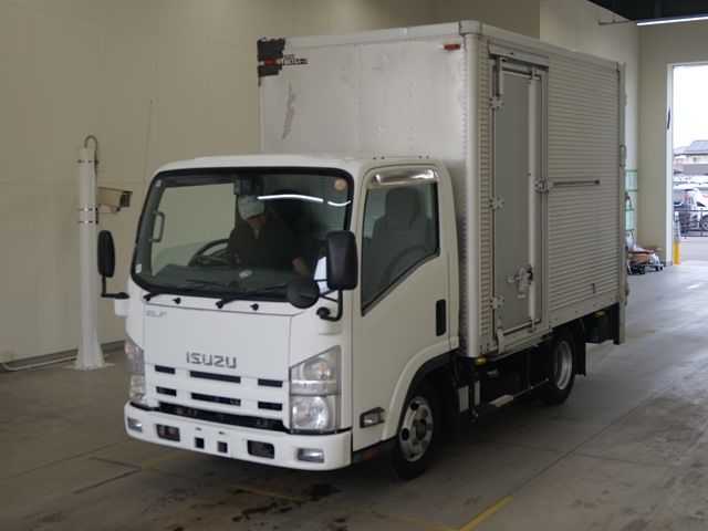 2012 Isuzu Elf アルミバン PG Japan auction vehicle
