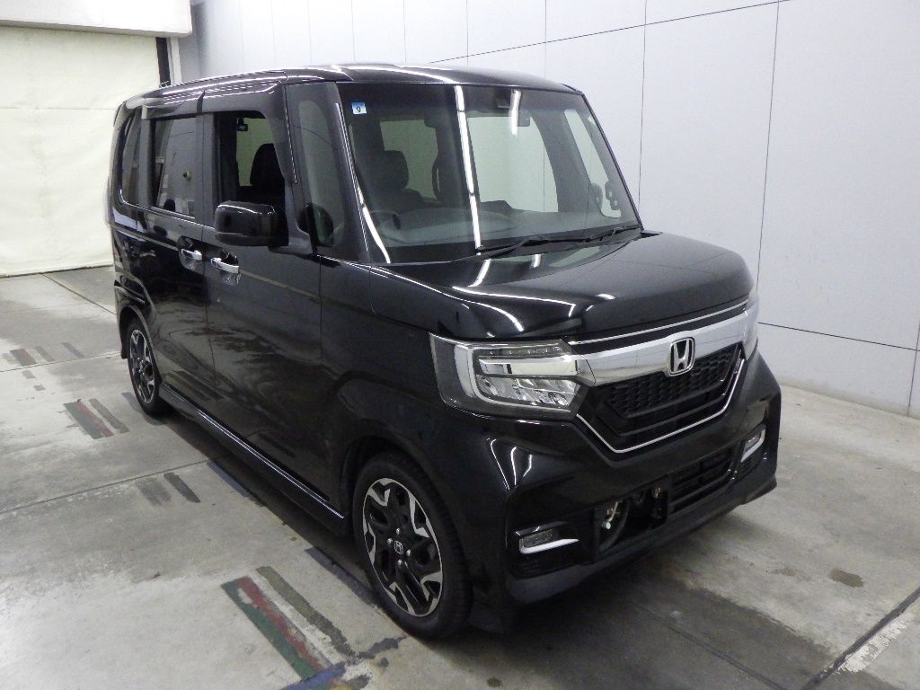 2019 Honda N-BOX カスタムG Lターボホンダセンシング Japan auction vehicle