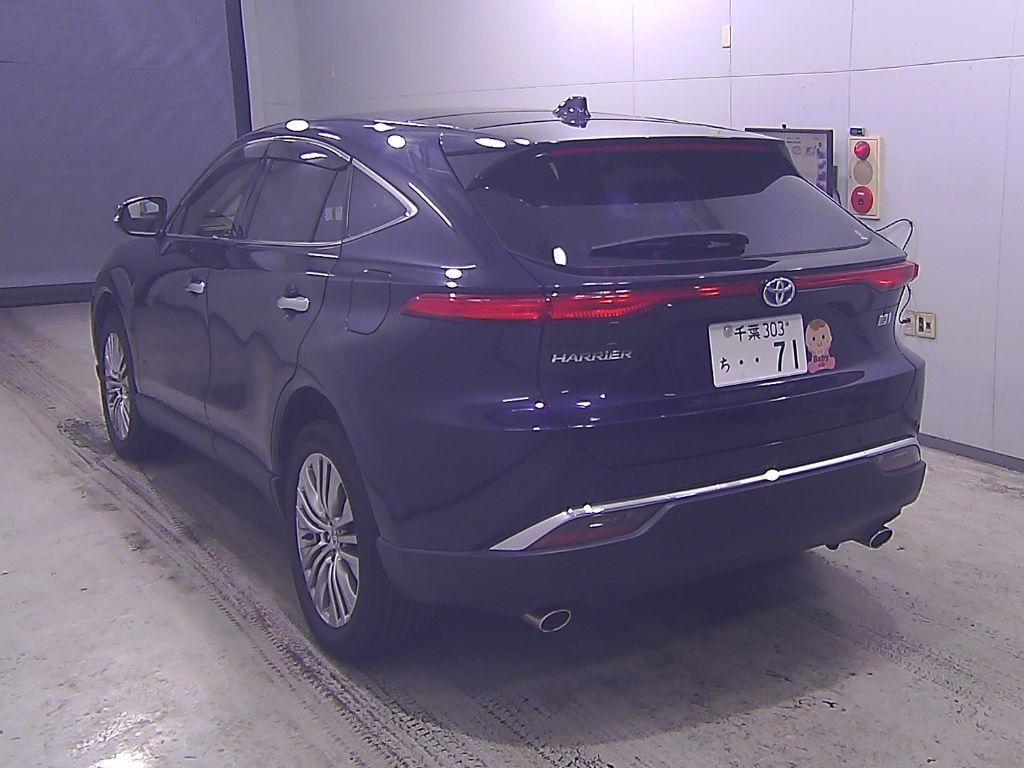 2021 Toyota Harrier 4WD ハイブリッドZレザーパッケージ auction photo 5