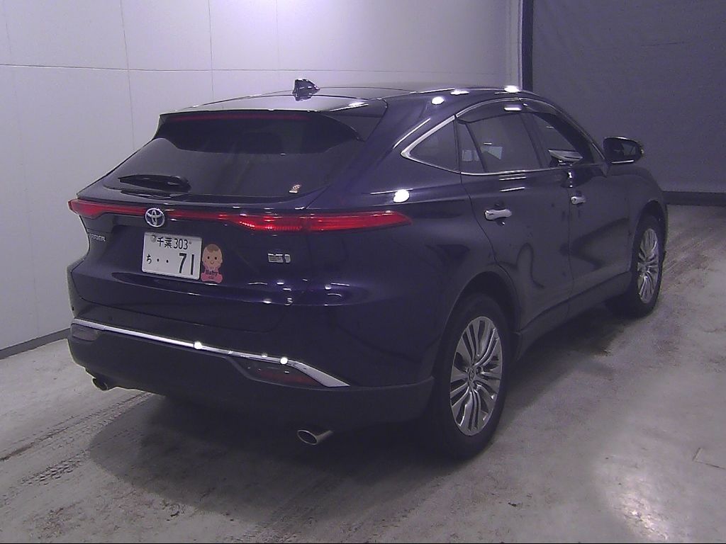 2021 Toyota Harrier 4WD ハイブリッドZレザーパッケージ auction photo 2