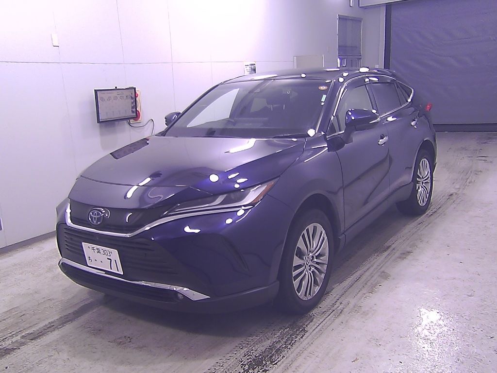 2021 Toyota Harrier 4WD ハイブリッドZレザーパッケージ auction photo 4