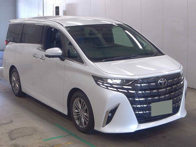 2025 Toyota Alphard Z Japan auction vehicle
