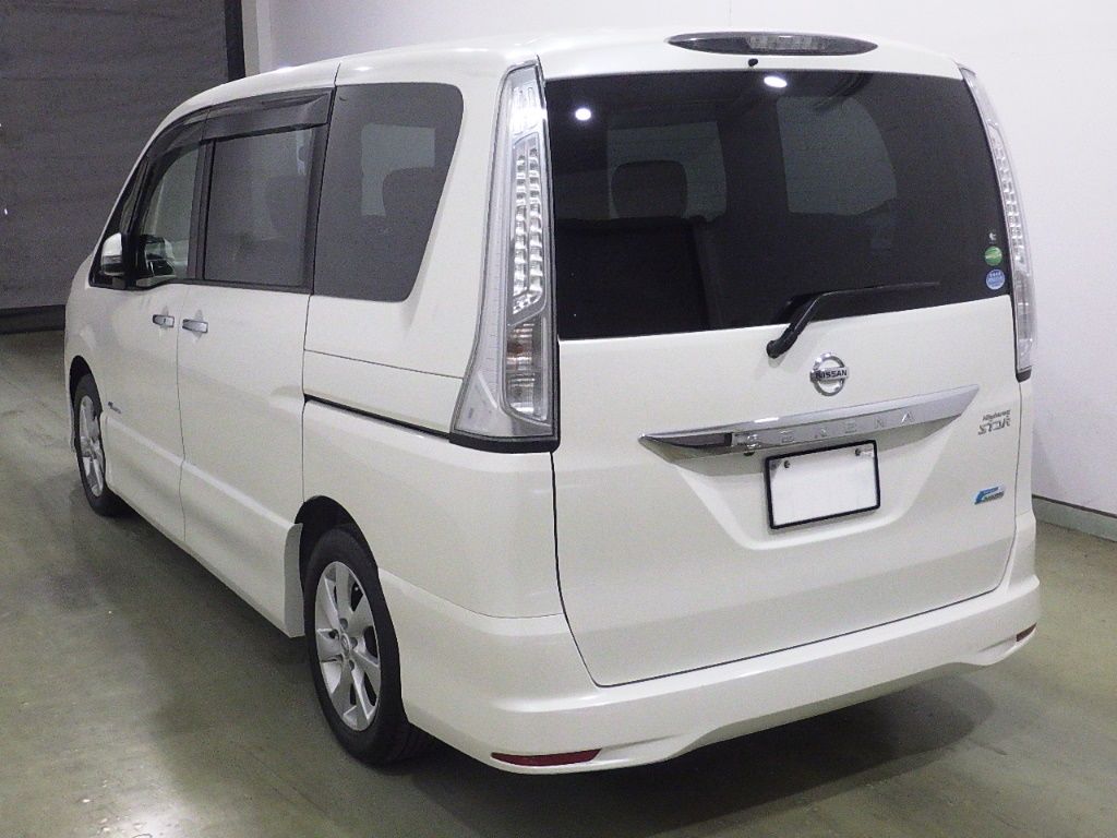 2013 Nissan Serena ハイウェイスターSハイブリッドVセレクション auction photo 5