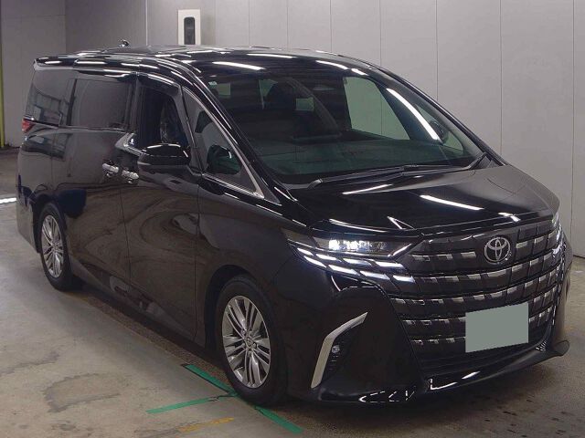 Japan Auction Vehicles 8 2025 Toyota Alphard Z auction photo
