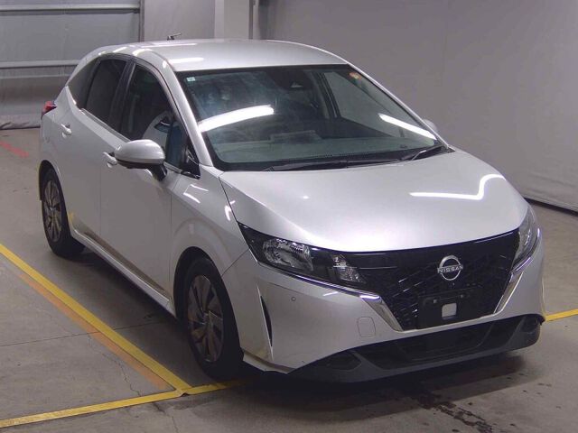 2022 Nissan Note S Japan auction vehicle