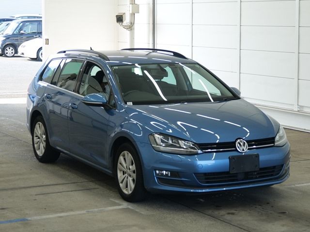 Japan Auction Vehicles 8 2015 Volkswagen ゴルフヴァリアント TSI コンフォートライン BMT auction photo