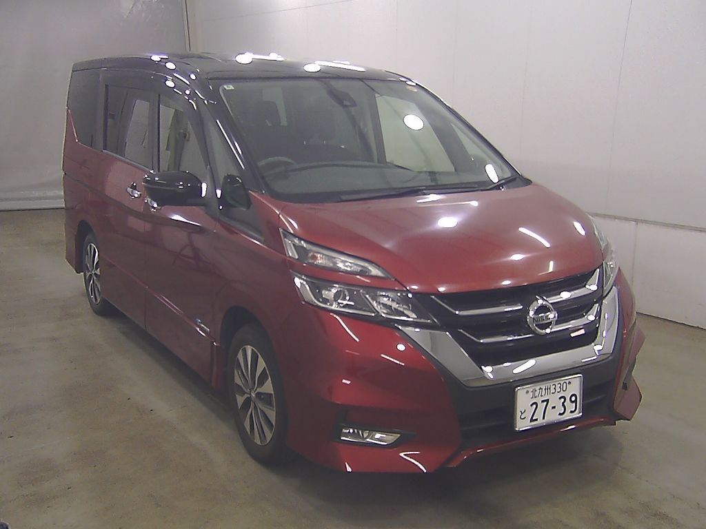 2018 Nissan Serena Highway Star V Selection Japan auction vehicle