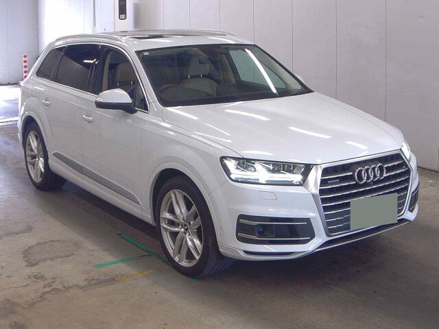 2017 Audi Q7 3.0TFSIクワトロ 4WD Japan auction vehicle