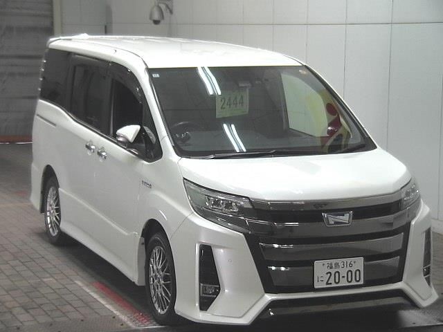 2019 Toyota Noah ハイブリッドSi WxBII Japan auction vehicle