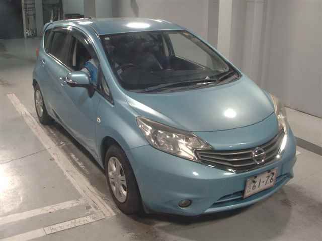 Japan Auction Vehicles 12 2013 Nissan Note メダリスト auction photo