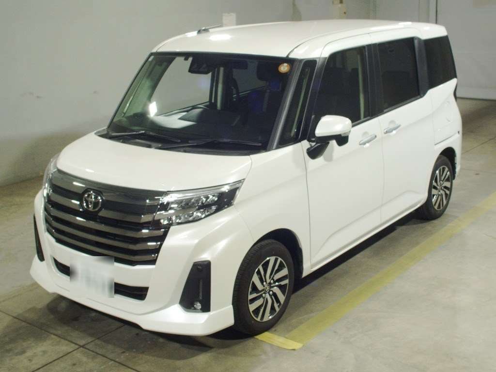 2025 Toyota Roomy カスタムG 4WD Japan auction vehicle