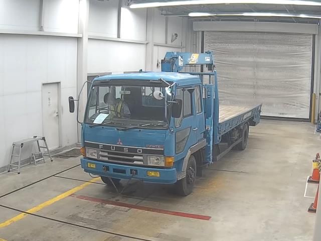 Japan Auction Vehicles 10 1991 Mitsubishi Fuso Fighter 重機運搬車 auction photo