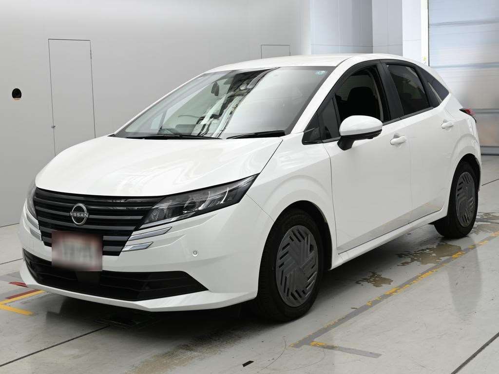2025 Nissan Note X Japan auction vehicle