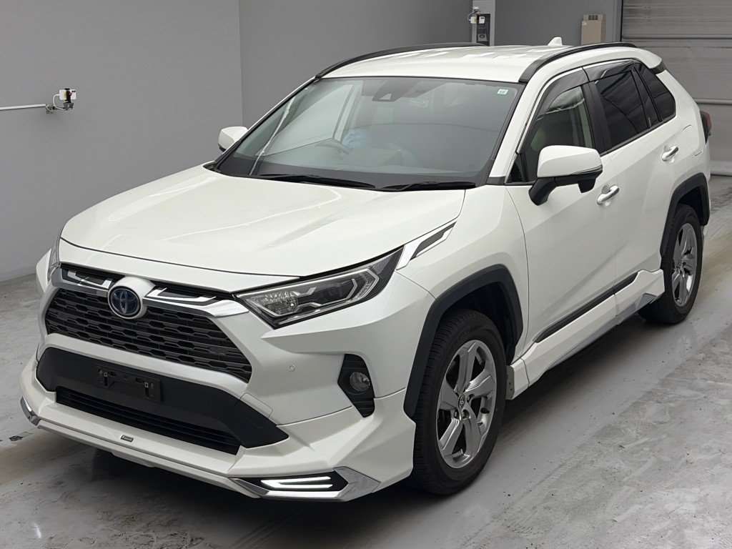 2021 Toyota RAV4 Hybrid G ​​4WD Japan auction vehicle