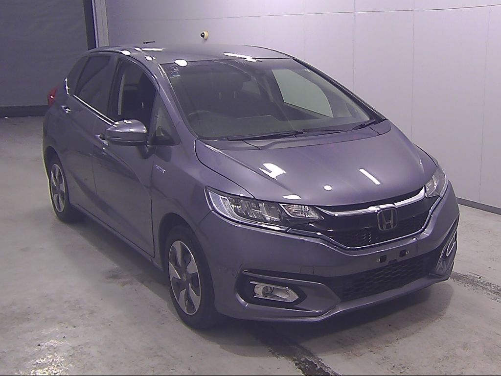 Japan Auction Vehicles 7 2019 Honda Fit ハイブリッドLホンダセンシング auction photo