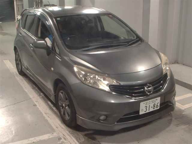 Japan Auction Vehicles 12 2014 Nissan Note エアロスタイル auction photo