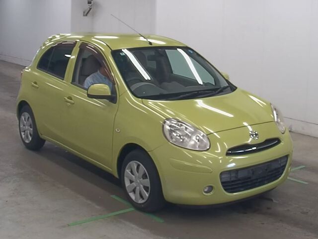 2010 Nissan March X Japan auction vehicle