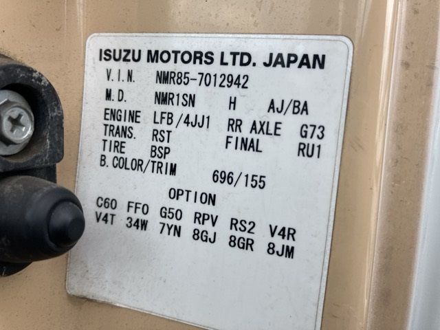 2010 Isuzu Elf バン auction photo 8
