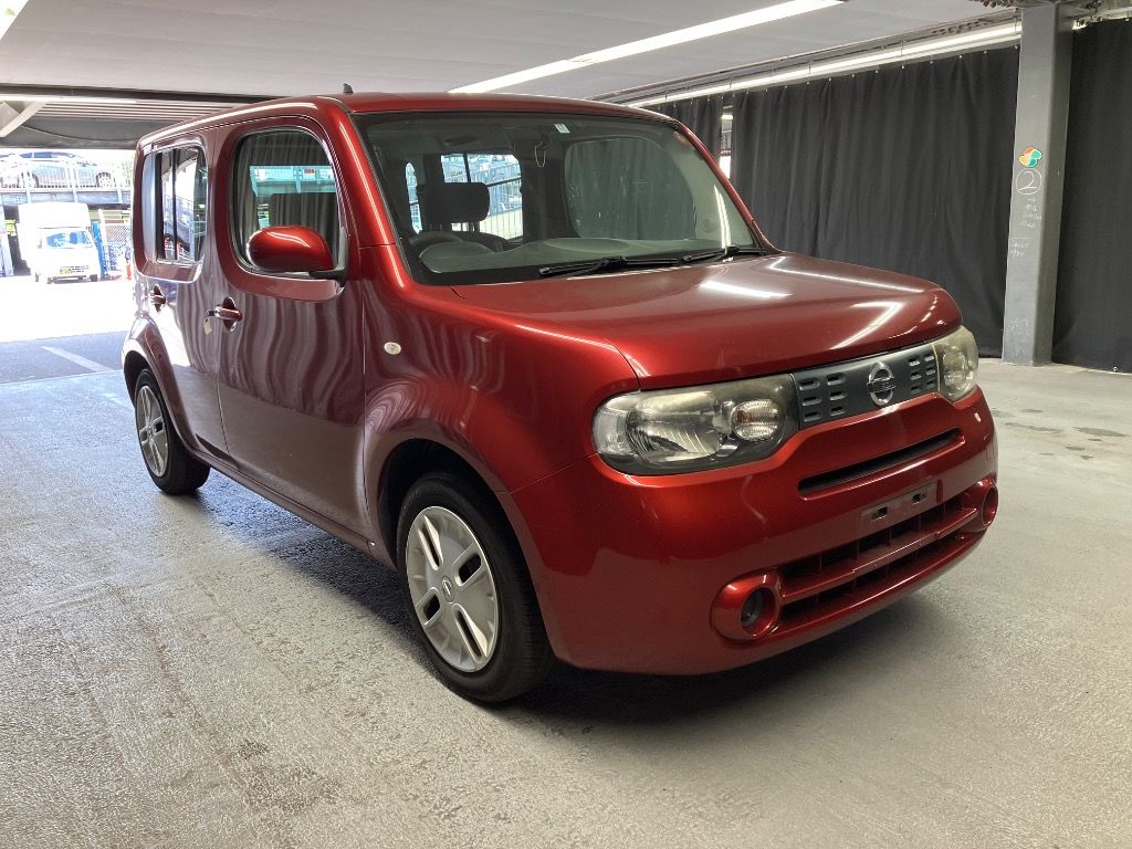 Japan Auction Vehicles 7 2012 Nissan Cube 15X auction photo