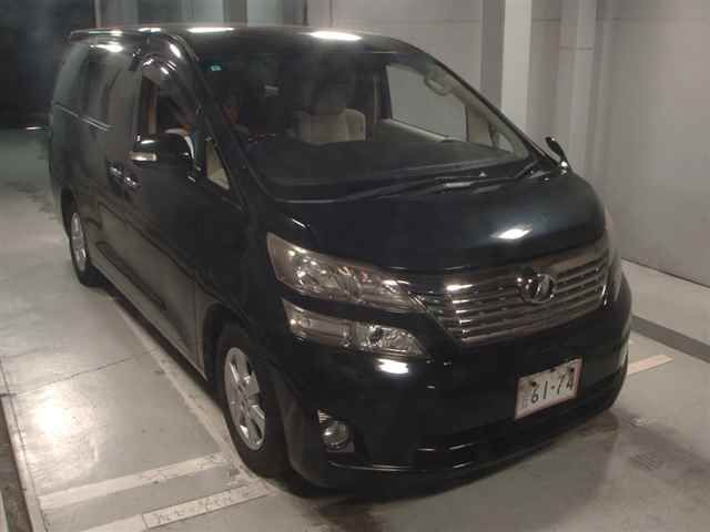 Japan Auction Vehicles 12 2008 Toyota Vellfire 2.4X auction photo