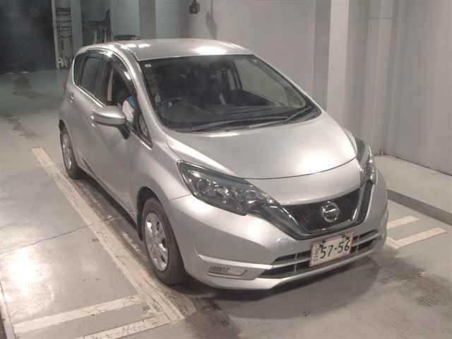 2017 Nissan Note X Japan auction vehicle