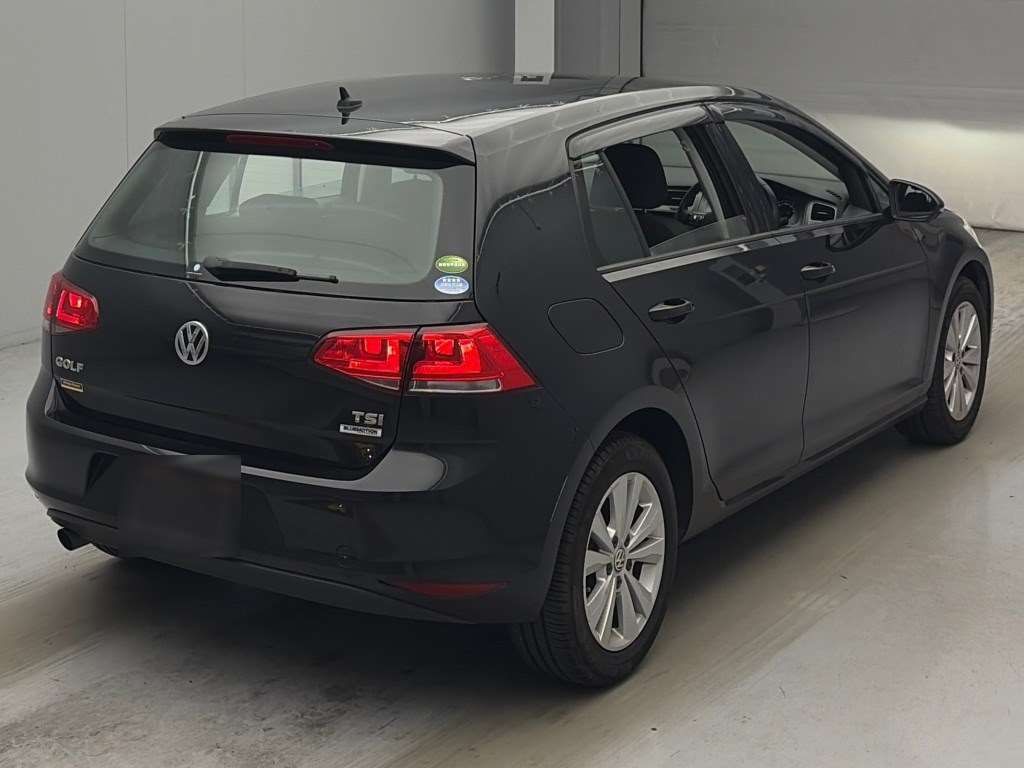2015 Volkswagen VW ゴルフ TSIコンフォートライン auction photo 2