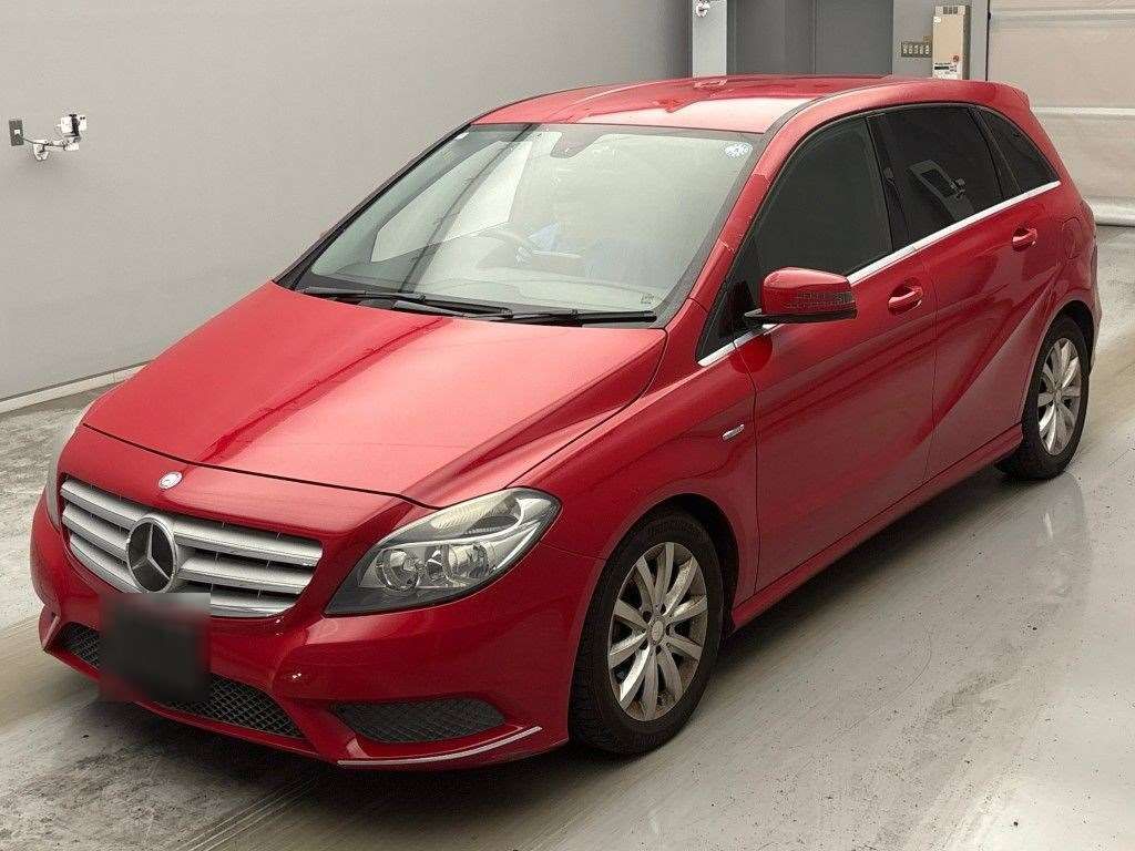Japan Auction Vehicles 4 2012 Mercedes-Benz B-Class B180 auction photo