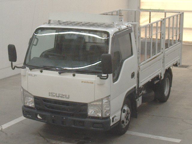 Japan Auction Vehicles 10 2015 Isuzu Elf 平ボディ auction photo