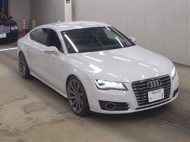 2014 Audi A7スポーツバック 3.0TFSIクワトロ 4WD Japan auction vehicle
