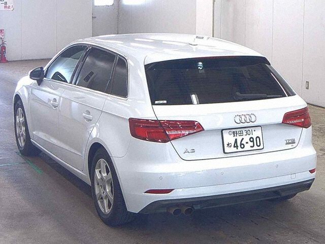 2017 Audi A3 スポB2.0TFSIクワ 4WD Japan auction vehicle