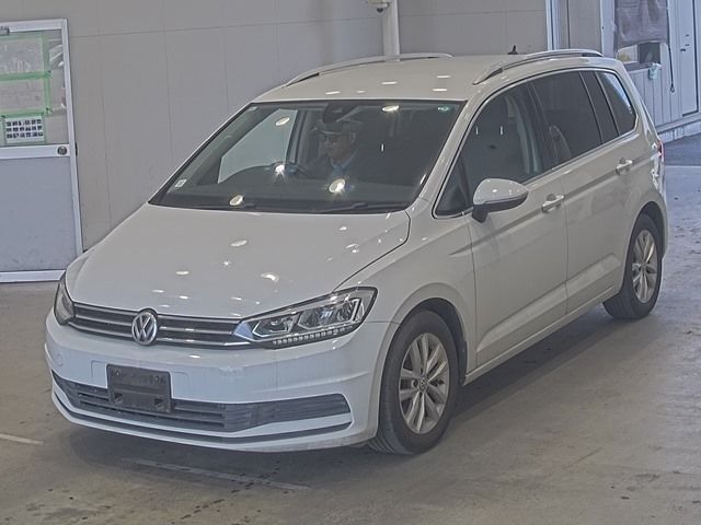 2017 Volkswagen VW ゴルフトゥーラン TSI コンフォートライン Japan auction vehicle