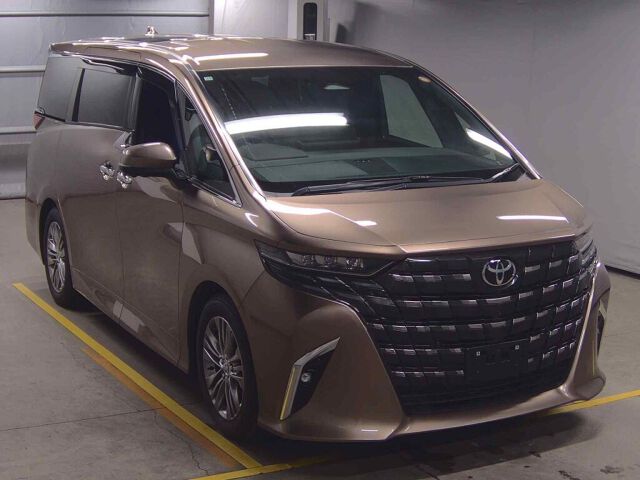 2025 Toyota Alphard Z Japan auction vehicle