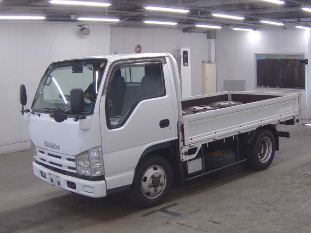 2007 Isuzu Elf フルフラットロー 4WD auction photo 4