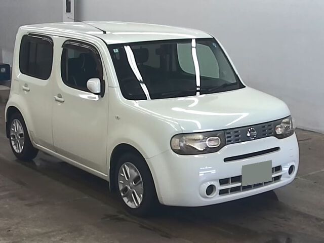 2012 Nissan Cube 15Xインディ+プラ Japan auction vehicle