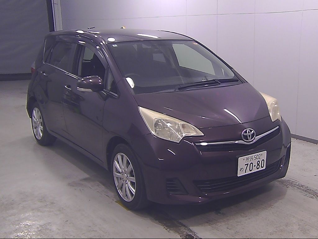 2014 Toyota Ractis G Japan auction vehicle