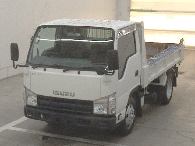 2010 Isuzu Elf dump Japan auction vehicle