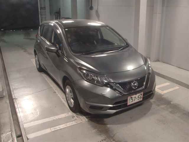 Japan Auction Vehicles 12 2019 Nissan Note X エマブレ auction photo