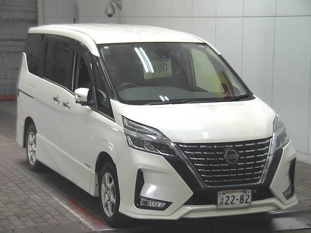 2020 Nissan Serena 4WD ハイウェイスターV Japan auction vehicle