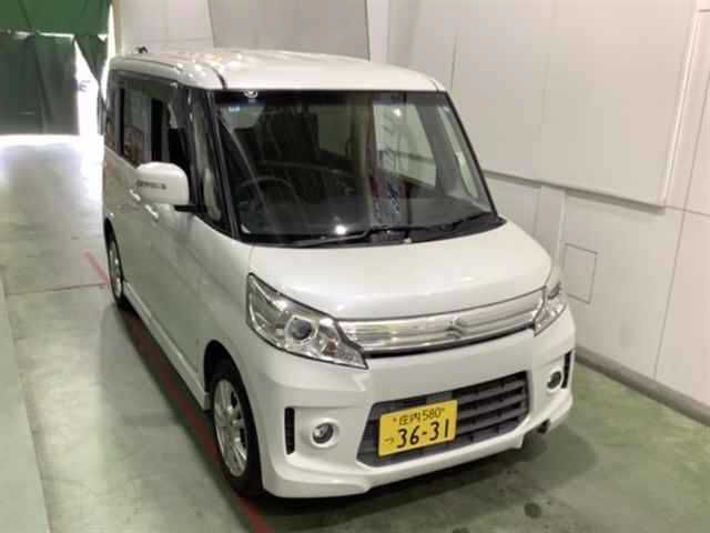 Japan Auction Vehicles 4 2013 Suzuki Spacia 4WD カスタムXS auction photo