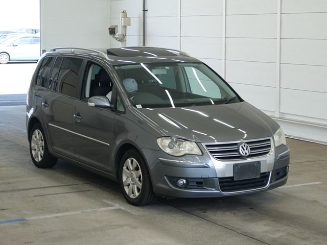 2007 Volkswagen VW ゴルフトゥーラン TSIハイライン Japan auction vehicle