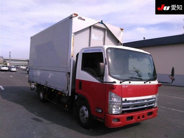 2012 Isuzu エルフ T Aluminum Wing Japan auction vehicle