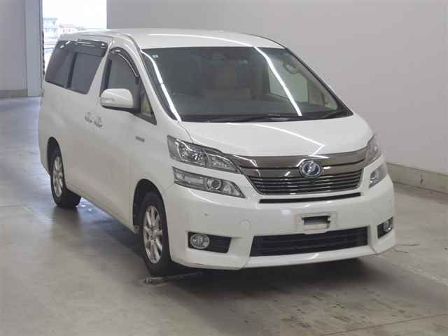 2014 Toyota Vellfire ハイブリッドV Japan auction vehicle
