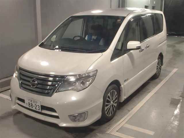 2014 Nissan Serena ハイウェイスターSハイブリッド auction photo 4