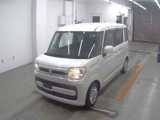 2021 Suzuki Spacia ハイブリッドG auction photo 4
