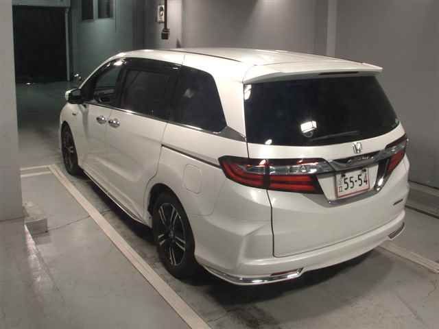 2016 Honda Odyssey ハイブリッドアブソルートホンダ auction photo 2