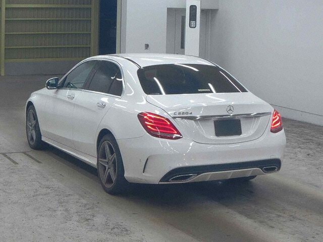 2018 Mercedes-Benz C-Class C220DアバAMGライ auction photo 2