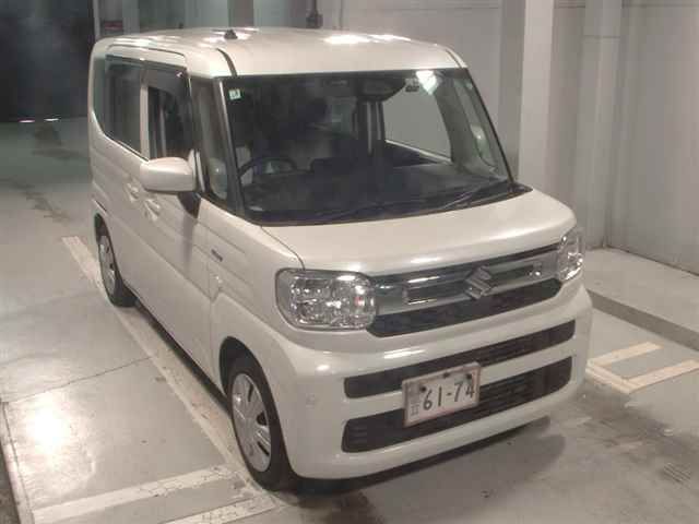 Japan Auction Vehicles 12 2025 Suzuki Spacia Hybrid X auction photo